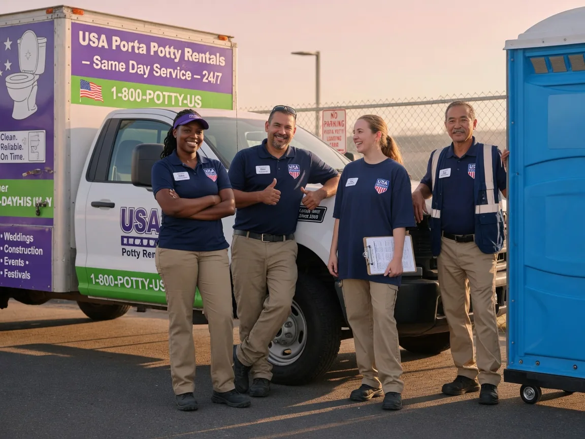 Porta Potty Rental company in Pomona, IL