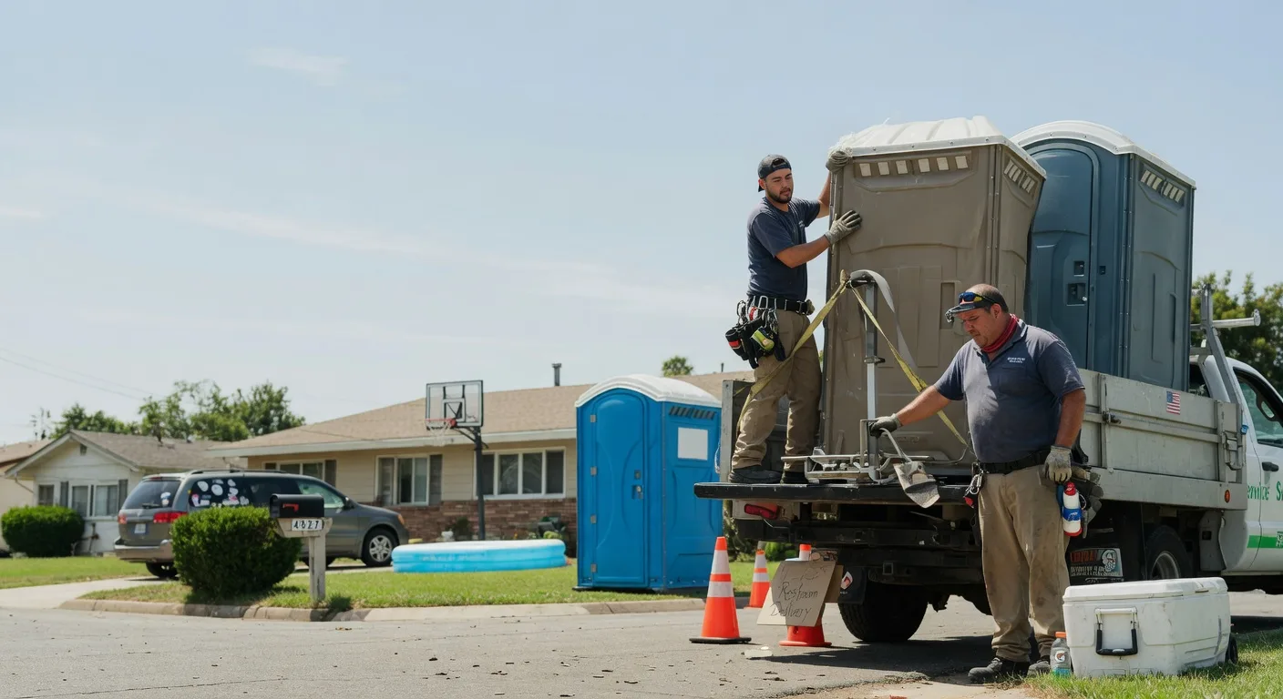 Porta Potty Rental in Pomona, IL near me