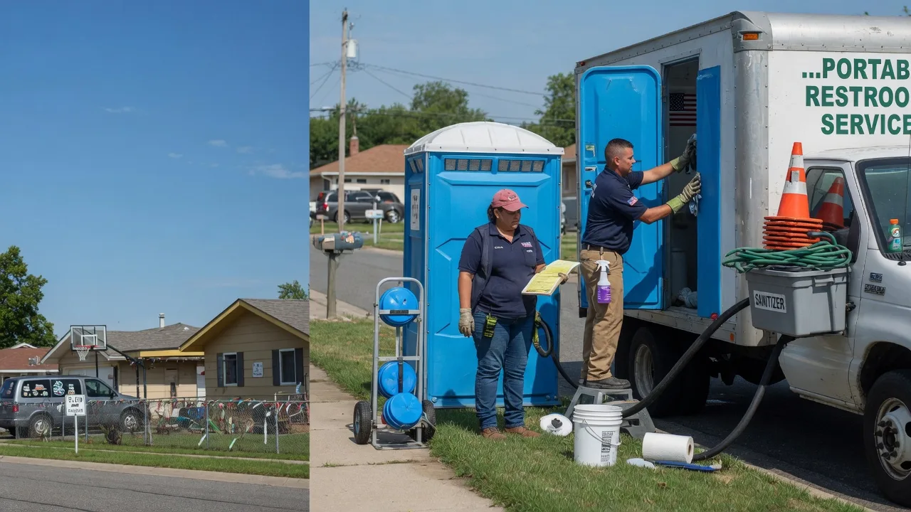 Portable Toilet Rental in Pomona, IL near me